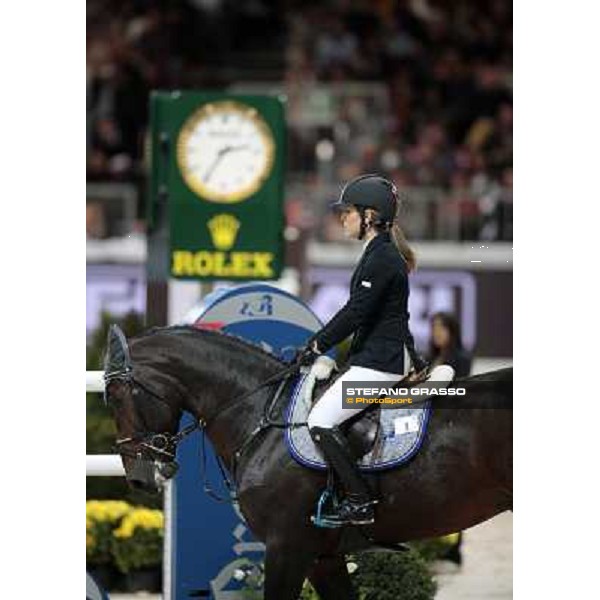 Clarissa Crotta on Magnus Romeo Jumping Verona - Rolex Fei World Cup tm 2009 Verona, 8th nov. 2009 ph. Fieracavalli/Stefano Grasso