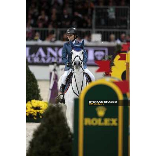 Jonella Ligresti on Contact BZ Jumping Verona - Rolex Fei World Cup tm 2009 Verona, 8th nov. 2009 ph. Fieracavalli/Stefano Grasso