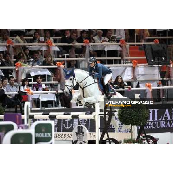 Jonella Ligresti on Contact BZ Jumping Verona - Rolex Fei World Cup tm 2009 Verona, 8th nov. 2009 ph. Fieracavalli/Stefano Grasso
