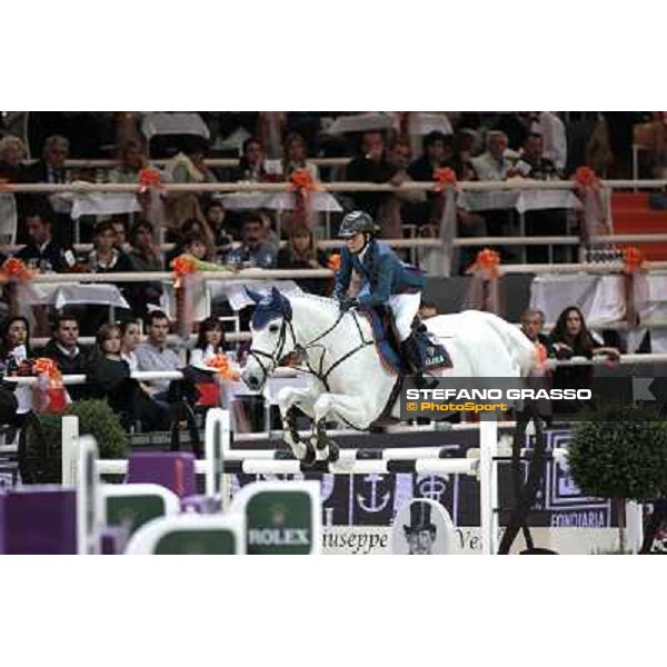 Jonella Ligresti on Contact BZ Jumping Verona - Rolex Fei World Cup tm 2009 Verona, 8th nov. 2009 ph. Fieracavalli/Stefano Grasso