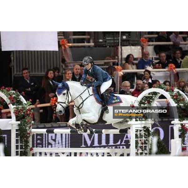 Jonella Ligresti on Contact BZ Jumping Verona - Rolex Fei World Cup tm 2009 Verona, 8th nov. 2009 ph. Fieracavalli/Stefano Grasso