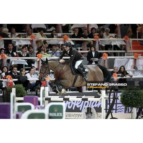 Piergiorgio Bucci on Kanebo Jumping Verona - Rolex Fei World Cup tm 2009 Verona, 8th nov. 2009 ph. Fieracavalli/Stefano Grasso