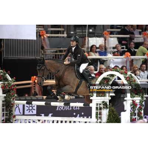 Piergiorgio Bucci on Kanebo Jumping Verona - Rolex Fei World Cup tm 2009 Verona, 8th nov. 2009 ph. Fieracavalli/Stefano Grasso