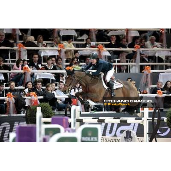 Lauren Hough on Quick Study Jumping Verona - Rolex Fei World Cup tm 2009 Verona, 8th nov. 2009 ph. Fieracavalli/Stefano Grasso