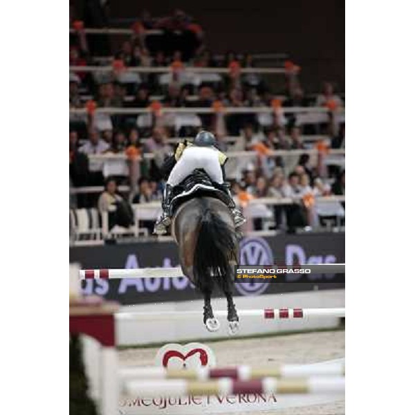 Markus Ehning on Leconte 6 Jumping Verona - Rolex Fei World Cup tm 2009 Verona, 8th nov. 2009 ph. Fieracavalli/Stefano Grasso