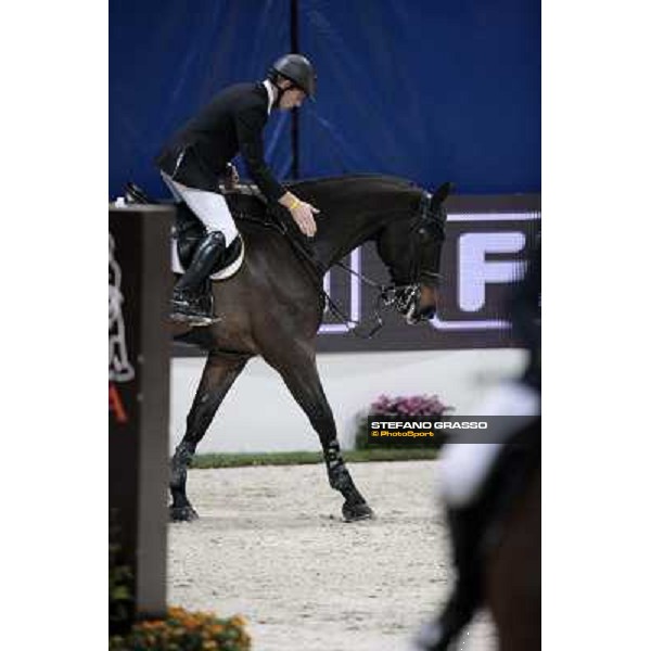 Markus Ehning on Leconte 6 Jumping Verona - Rolex Fei World Cup tm 2009 Verona, 8th nov. 2009 ph. Fieracavalli/Stefano Grasso