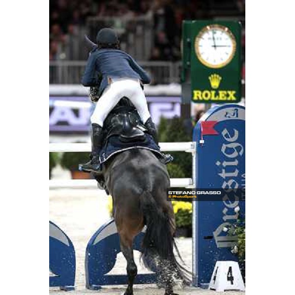 Natale Chiaudani on Snai Seldan di Campalto Jumping Verona - Rolex Fei World Cup tm 2009 Verona, 8th nov. 2009 ph. Fieracavalli/Stefano Grasso