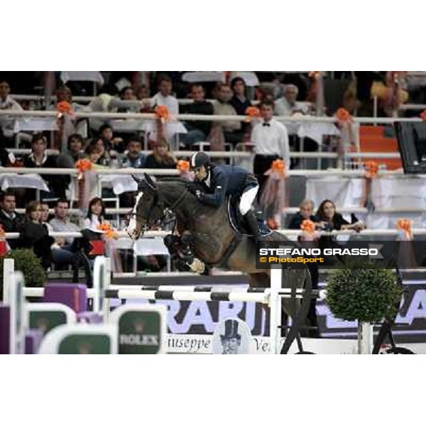 Natale Chiaudani on Snai Seldan di Campalto Jumping Verona - Rolex Fei World Cup tm 2009 Verona, 8th nov. 2009 ph. Fieracavalli/Stefano Grasso