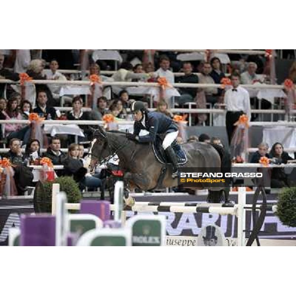 Natale Chiaudani on Snai Seldan di Campalto Jumping Verona - Rolex Fei World Cup tm 2009 Verona, 8th nov. 2009 ph. Fieracavalli/Stefano Grasso