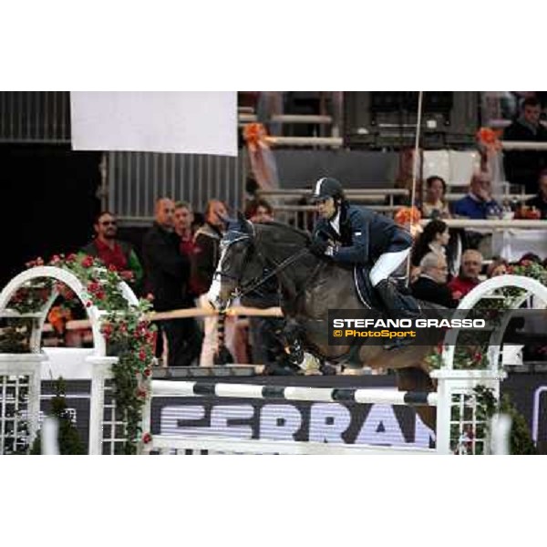Natale Chiaudani on Snai Seldan di Campalto Jumping Verona - Rolex Fei World Cup tm 2009 Verona, 8th nov. 2009 ph. Fieracavalli/Stefano Grasso