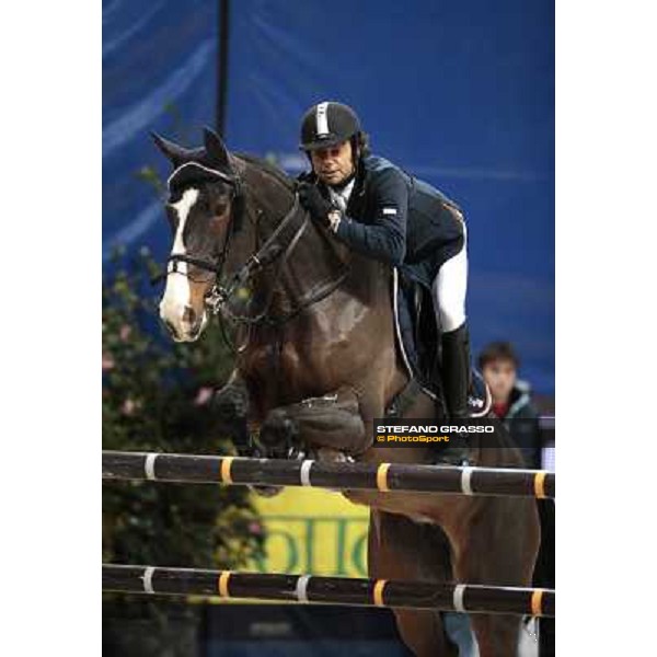 Natale Chiaudani on Snai Seldan di Campalto Jumping Verona - Rolex Fei World Cup tm 2009 Verona, 8th nov. 2009 ph. Fieracavalli/Stefano Grasso