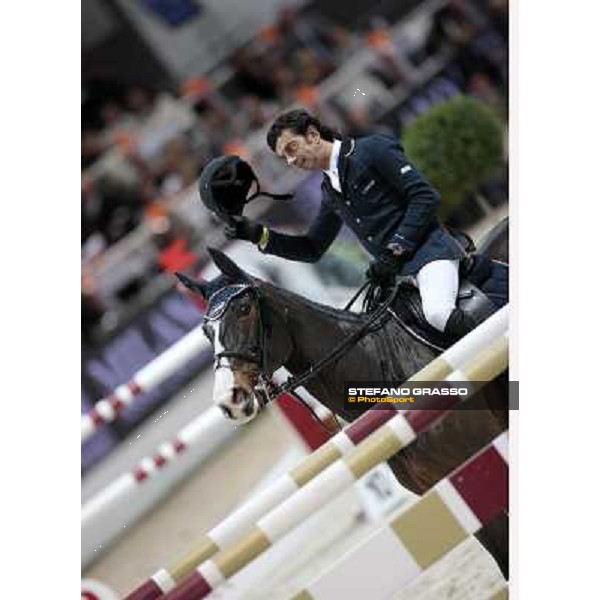 Natale Chiaudani on Snai Seldan di Campalto Jumping Verona - Rolex Fei World Cup tm 2009 Verona, 8th nov. 2009 ph. Fieracavalli/Stefano Grasso