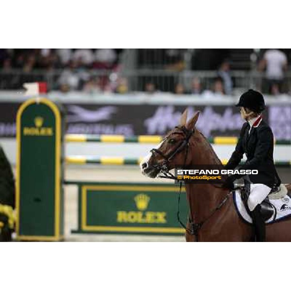 Edwina Alexander on Zorro Z Jumping Verona - Rolex Fei World Cup tm 2009 Verona, 8th nov. 2009 ph. Fieracavalli/Stefano Grasso