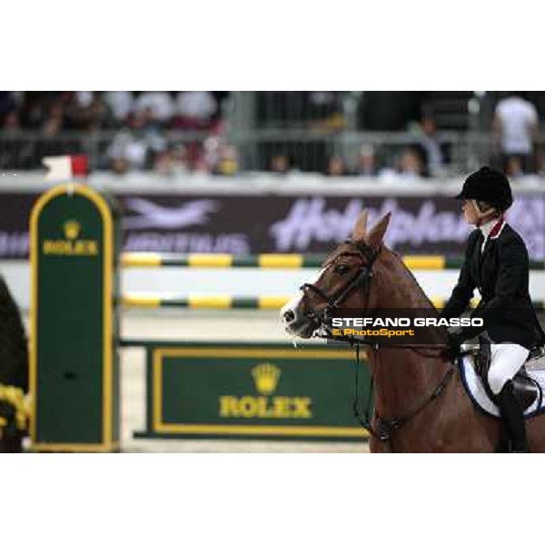 Edwina Alexander on Zorro Z Jumping Verona - Rolex Fei World Cup tm 2009 Verona, 8th nov. 2009 ph. Fieracavalli/Stefano Grasso
