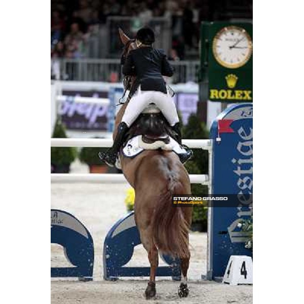 Edwina Alexander on Zorro Z Jumping Verona - Rolex Fei World Cup tm 2009 Verona, 8th nov. 2009 ph. Fieracavalli/Stefano Grasso