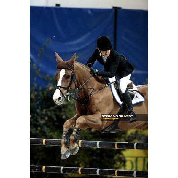 Edwina Alexander on Zorro Z Jumping Verona - Rolex Fei World Cup tm 2009 Verona, 8th nov. 2009 ph. Fieracavalli/Stefano Grasso