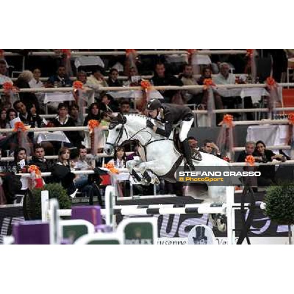 Kevin Staut on Silvana Jumping Verona - Rolex Fei World Cup tm 2009 Verona, 8th nov. 2009 ph. Fieracavalli/Stefano Grasso