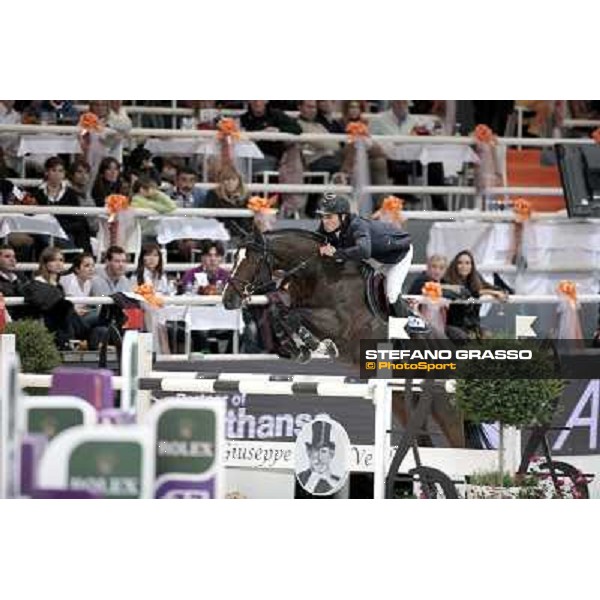 Steve Guerdat on Tresor V Jumping Verona - Rolex Fei World Cup tm 2009 Verona, 8th nov. 2009 ph. Fieracavalli/Stefano Grasso