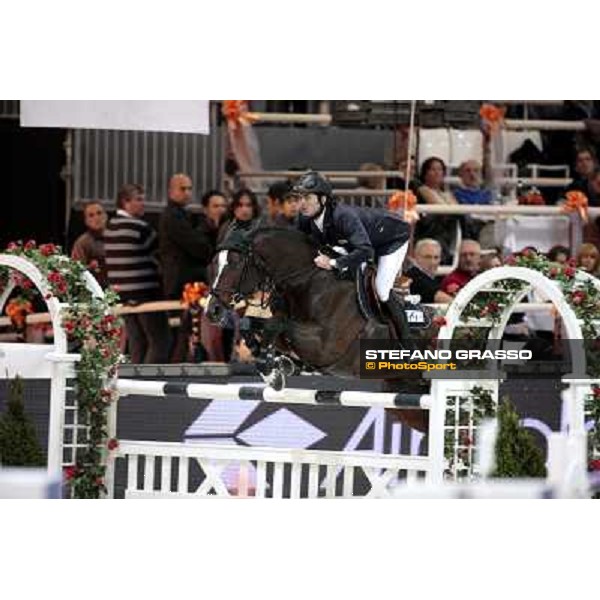 Steve Guerdat on Tresor V Jumping Verona - Rolex Fei World Cup tm 2009 Verona, 8th nov. 2009 ph. Fieracavalli/Stefano Grasso