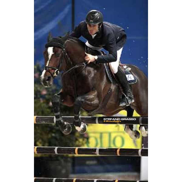 Steve Guerdat on Tresor V Jumping Verona - Rolex Fei World Cup tm 2009 Verona, 8th nov. 2009 ph. Fieracavalli/Stefano Grasso