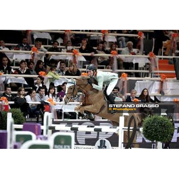Ludger Beerbaum on Gotha 18 Jumping Verona - Rolex Fei World Cup tm 2009 Verona, 8th nov. 2009 ph. Fieracavalli/Stefano Grasso