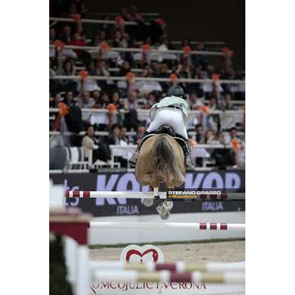 Ludger Beerbaum on Gotha 18 Jumping Verona - Rolex Fei World Cup tm 2009 Verona, 8th nov. 2009 ph. Fieracavalli/Stefano Grasso