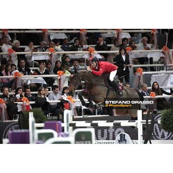 Pius Schwizer on Carlina Jumping Verona - Rolex Fei World Cup tm 2009 Verona, 8th nov. 2009 ph. Fieracavalli/Stefano Grasso