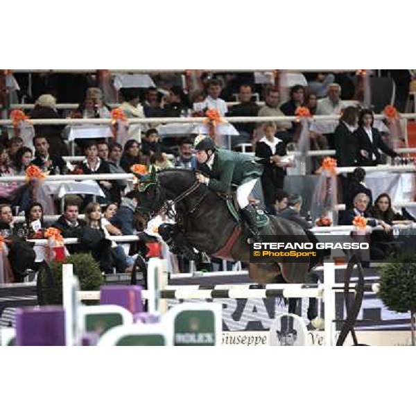 Cian O\' Connor on Rancorrado Jumping Verona - Rolex Fei World Cup tm 2009 Verona, 8th nov. 2009 ph. Fieracavalli/Stefano Grasso