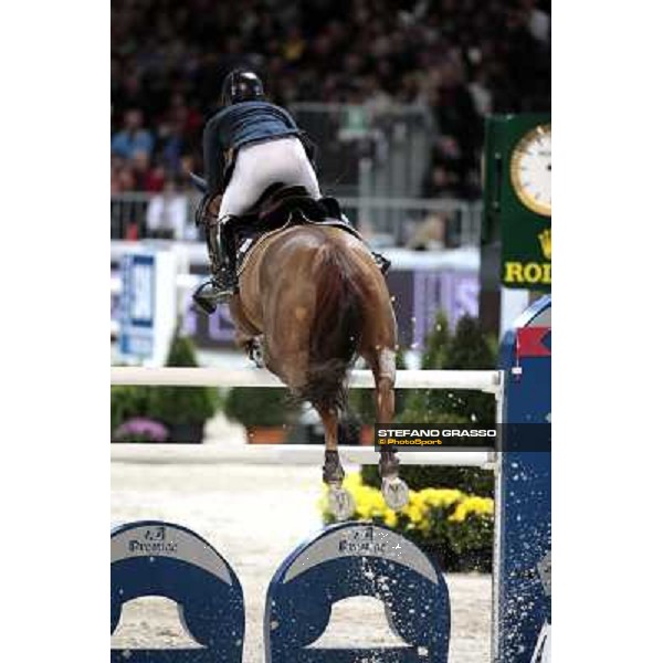 Simon Delestre on Melodie Ardente Jumping Verona - Rolex Fei World Cup tm 2009 Verona, 8th nov. 2009 ph. Fieracavalli/Stefano Grasso
