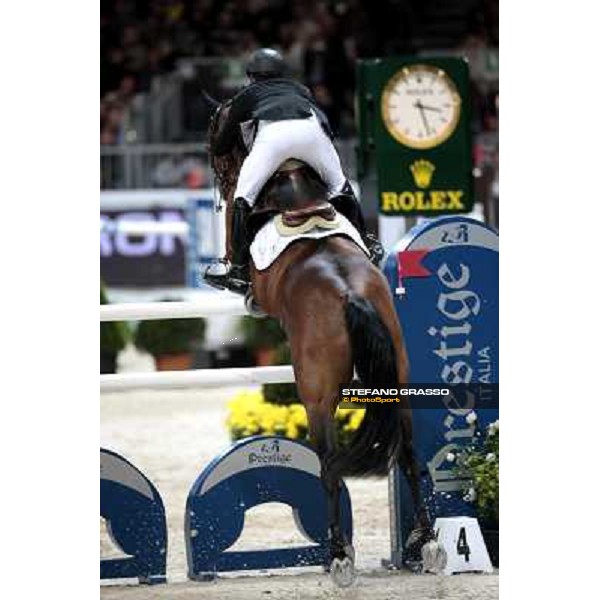 Eric Lamaze on Ultra Boy Jumping Verona - Rolex Fei World Cup tm 2009 Verona, 8th nov. 2009 ph. Fieracavalli/Stefano Grasso