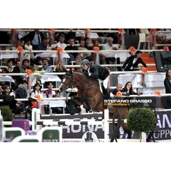 Eric Lamaze on Ultra Boy Jumping Verona - Rolex Fei World Cup tm 2009 Verona, 8th nov. 2009 ph. Fieracavalli/Stefano Grasso