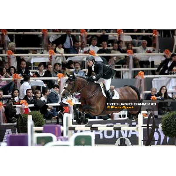 Eric Lamaze on Ultra Boy Jumping Verona - Rolex Fei World Cup tm 2009 Verona, 8th nov. 2009 ph. Fieracavalli/Stefano Grasso