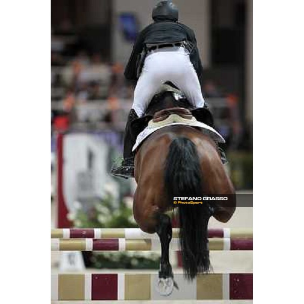 Eric Lamaze on Ultra Boy Jumping Verona - Rolex Fei World Cup tm 2009 Verona, 8th nov. 2009 ph. Fieracavalli/Stefano Grasso