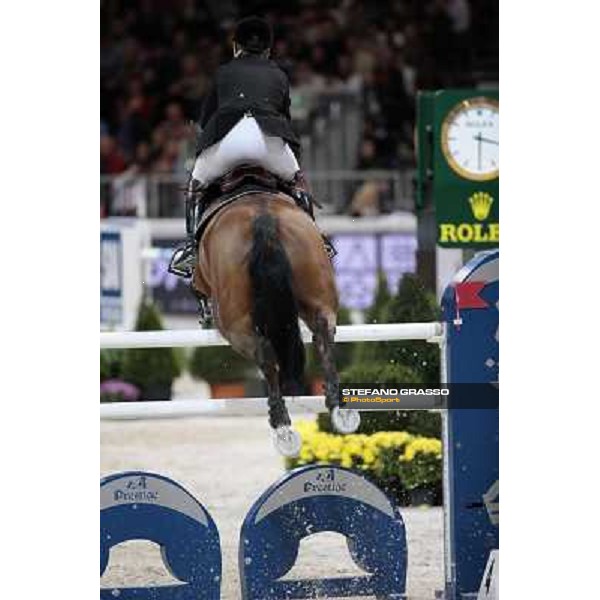Leon Thijssen on Olaf Jumping Verona - Rolex Fei World Cup tm 2009 Verona, 8th nov. 2009 ph. Fieracavalli/Stefano Grasso