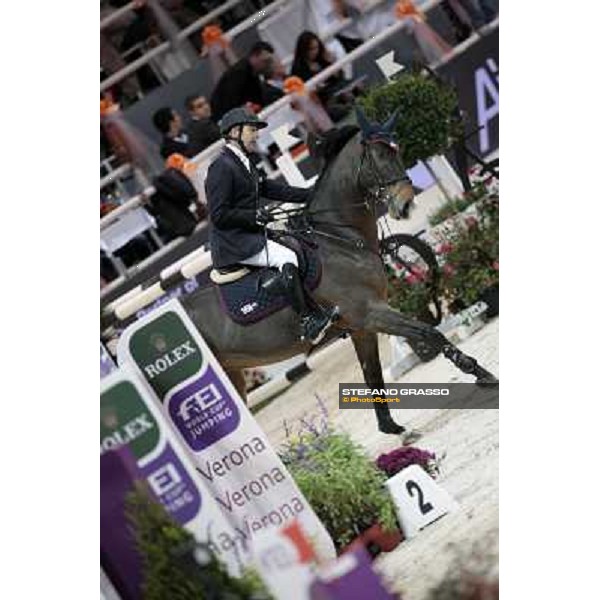 Eric Van Der Vleuten on VDL Groep Tomboy Jumping Verona - Rolex Fei World Cup tm 2009 Verona, 8th nov. 2009 ph. Fieracavalli/Stefano Grasso