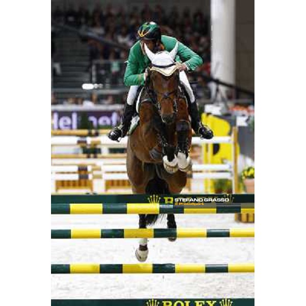 Gerfried Puck on 11th Bleeker Jumping Verona - Rolex Fei World Cup tm 2009 Verona, 8th nov. 2009 ph. Fieracavalli/Stefano Grasso