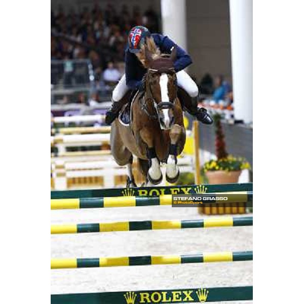 Geir Gulliksen on L\' Espoir Jumping Verona - Rolex Fei World Cup tm 2009 Verona, 8th nov. 2009 ph. Fieracavalli/Stefano Grasso
