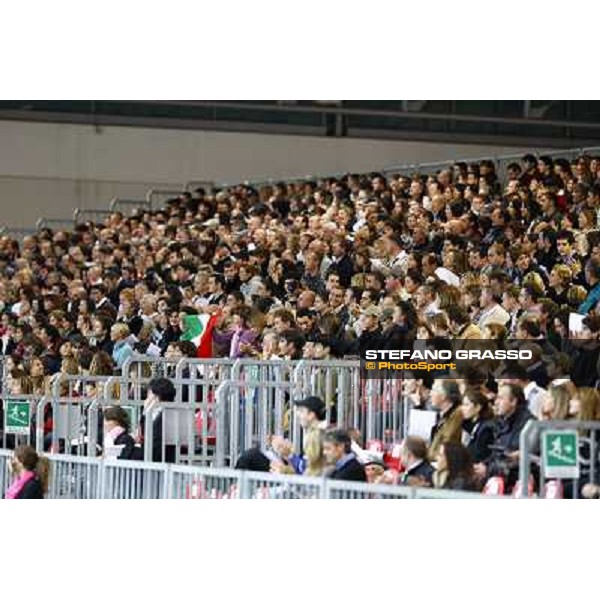 People attending at the Jumping Verona - Rolex Fei World Cup tm 2009 Verona, 8th nov. 2009 ph. Fieracavalli/Stefano Grasso