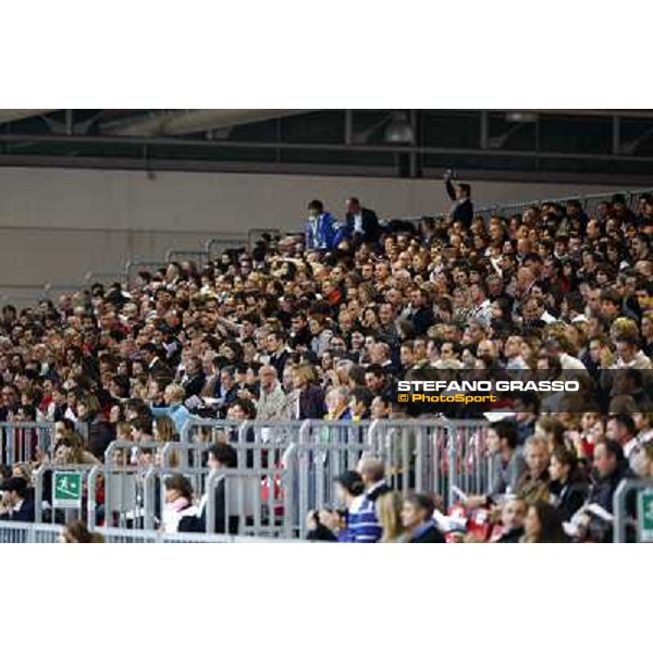 people attending at the Jumping Verona - Rolex Fei World Cup tm 2009 Verona, 8th nov. 2009 ph. Fieracavalli/Stefano Grasso