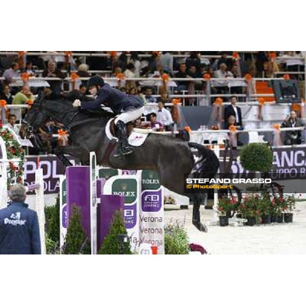 Michael Whitaker on Insul Tech Amai Jumping Verona - Rolex Fei World Cup tm 2009 Verona, 8th nov. 2009 ph. Fieracavalli/Stefano Grasso
