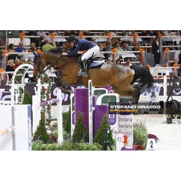 Nina Fagerstrom on Wivina Jumping Verona - Rolex Fei World Cup tm 2009 Verona, 8th nov. 2009 ph. Fieracavalli/Stefano Grasso