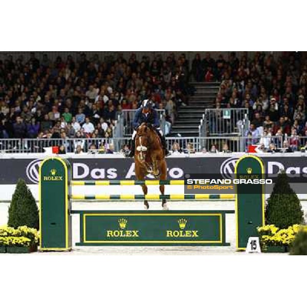 Juan Carlos Garcia on Hamlton de Perhet Jumping Verona - Rolex Fei World Cup tm 2009 Verona, 8th nov. 2009 ph. Fieracavalli/Stefano Grasso
