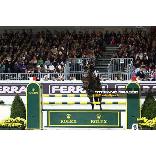 Clarissa Crotat on Magnus Romeo Jumping Verona - Rolex Fei World Cup tm 2009 Verona, 8th nov. 2009 ph. Fieracavalli/Stefano Grasso