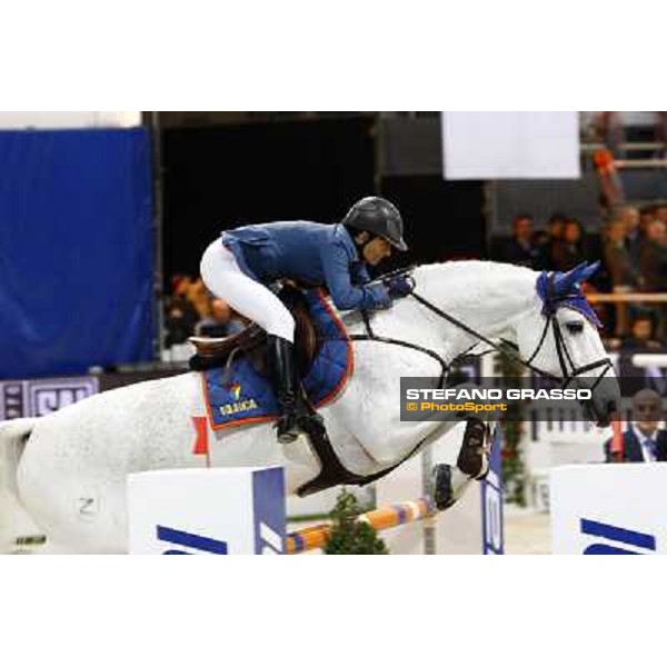 Jonella Ligresti on Conatct BZ Jumping Verona - Rolex Fei World Cup tm 2009 Verona, 8th nov. 2009 ph. Fieracavalli/Stefano Grasso
