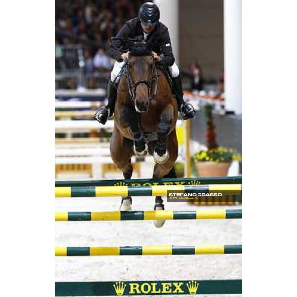 Piergiorgio Bucci on Kanebo Jumping Verona - Rolex Fei World Cup tm 2009 Verona, 8th nov. 2009 ph. Fieracavalli/Stefano Grasso