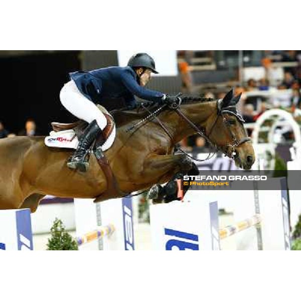 Lauren Hough on Quick Study Jumping Verona - Rolex Fei World Cup tm 2009 Verona, 8th nov. 2009 ph. Fieracavalli/Stefano Grasso
