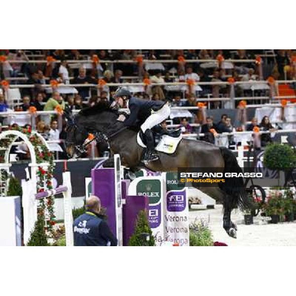Markus Ehning on Leconte 6 Jumping Verona - Rolex Fei World Cup tm 2009 Verona, 8th nov. 2009 ph. Fieracavalli/Stefano Grasso