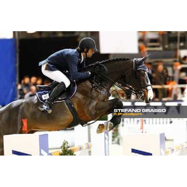 Natale Chiaudani on Snai Seldana di Campalto Jumping Verona - Rolex Fei World Cup tm 2009 Verona, 8th nov. 2009 ph. Fieracavalli/Stefano Grasso