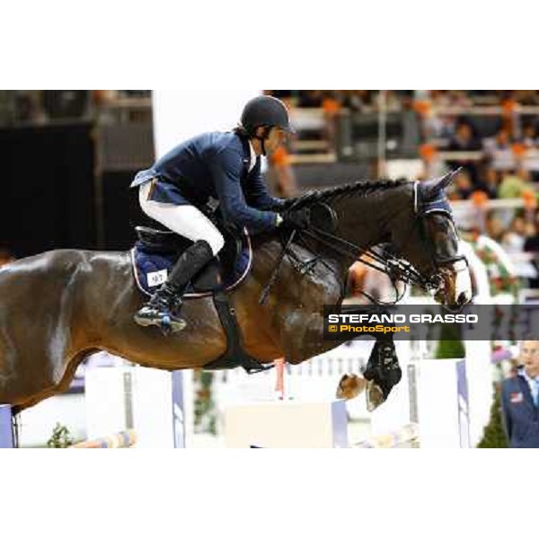 Natale Chiaudani on Snai Seldana di Campalto Jumping Verona - Rolex Fei World Cup tm 2009 Verona, 8th nov. 2009 ph. Fieracavalli/Stefano Grasso