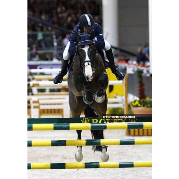 Natale Chiaudani on Snai Seldana di Campalto Jumping Verona - Rolex Fei World Cup tm 2009 Verona, 8th nov. 2009 ph. Fieracavalli/Stefano Grasso